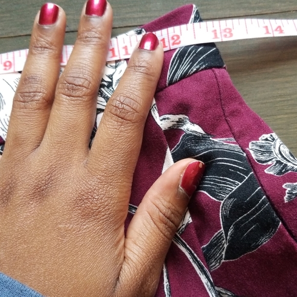 Floral Pleated High-waisted Skirt - Picture 4 of 6